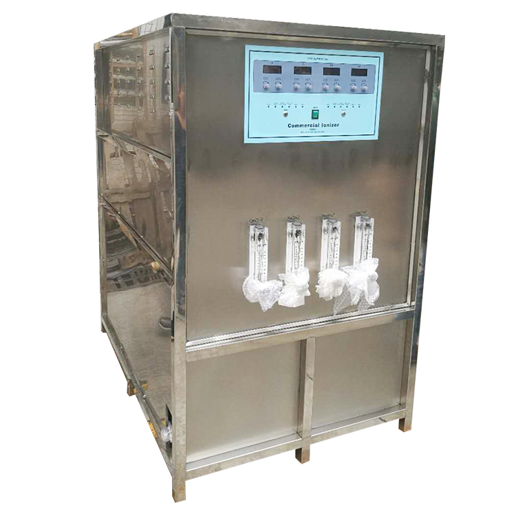 ¿Cuál es el principio de funcionamiento de la máquina de agua ionizada alcalina?