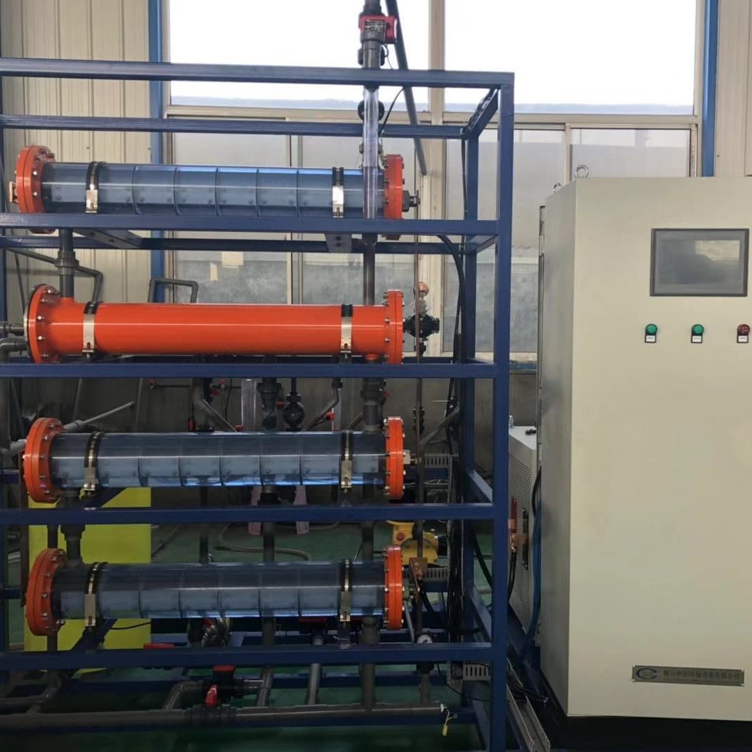 La aplicación del generador de hipoclorito de sodio en el tratamiento de aguas residuales domésticas