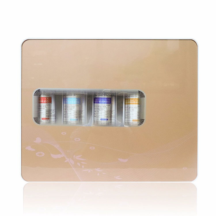 Purificador de agua alcalina de 4 etapas para el hogar, filtro purificador de agua de membrana de ultrafiltración Uf alcalina para el hogar